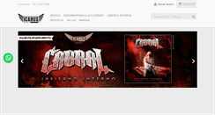 Desktop Screenshot of icarusmusicstore.com